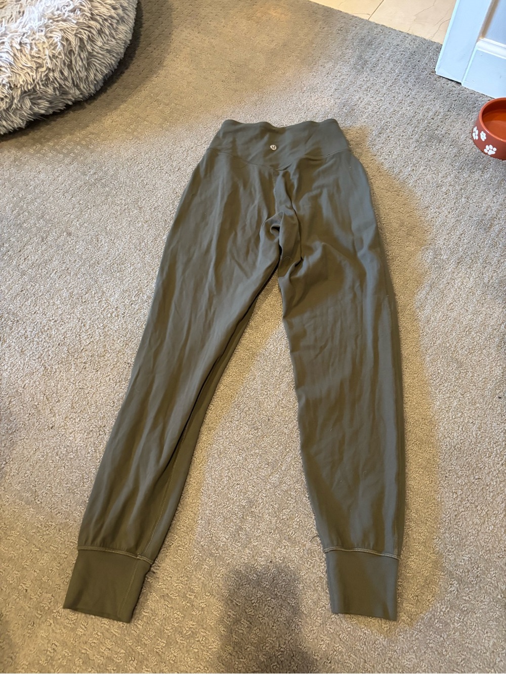 lululemon athletica Olive Green Track Joggers